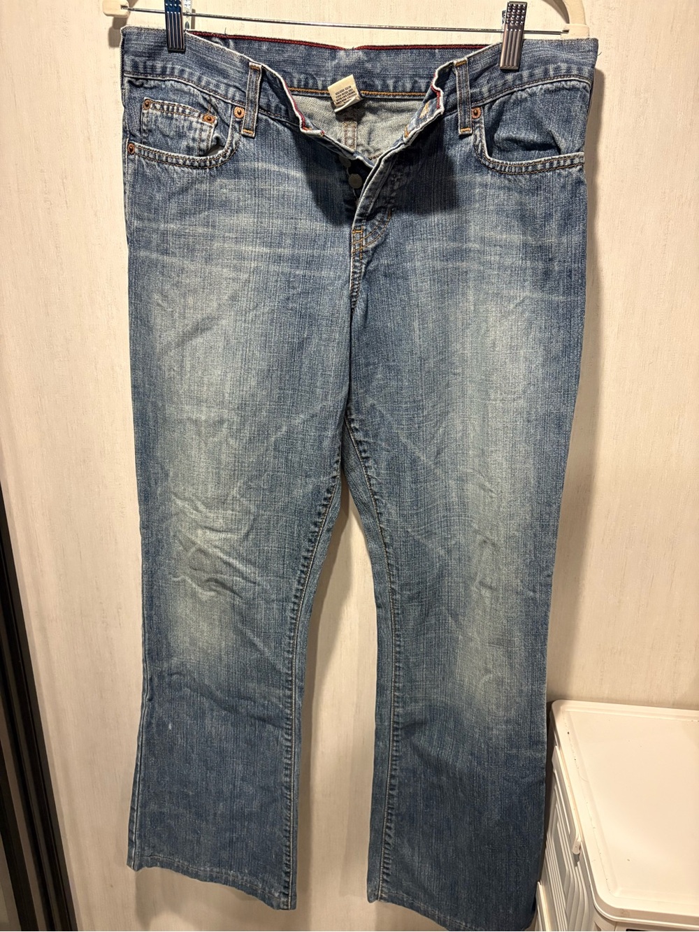 Abercrombie & Fitch Light Blue Boot Cut Jeans